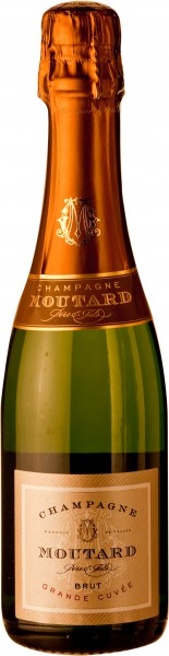 Champagner Moutard Grande Cuvée Brut Halbe Flasche