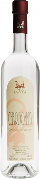 Villa Laviosa Grappa Monovitigno di Chardonnay 40% 0,5 L.